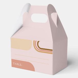 Ballotins Boîte de cadeau de mariage floral élégant