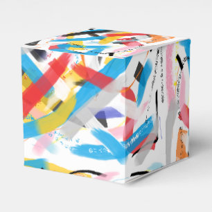 Ballotins Boîte de Cadeau de Peinture Colorée aux Vibes Posi