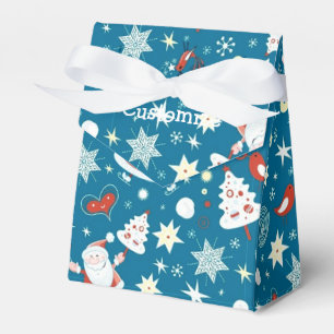 Ballotins Boîte de cadeau de tente de motif de Noël mignon d