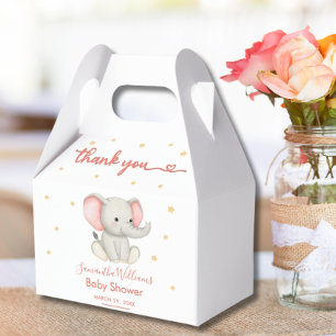 Ballotins Boîte de cadeau éléphant bébé douce