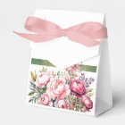 Boîte de cadeaux de bouquet floral Cottage rose