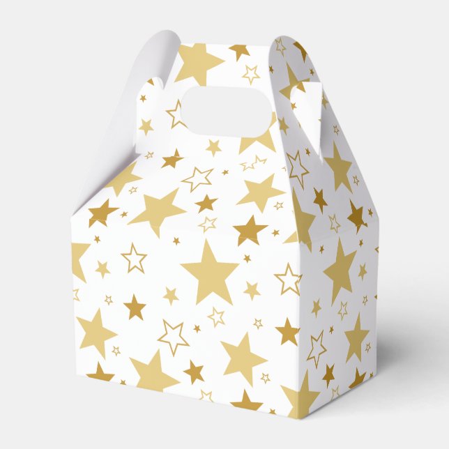 Ballotins Boîte de cookies Christmas stars (Verso)