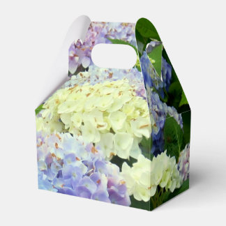 Ballotins BOÎTE DE FAVEUR À Mix-PARTI Hydrangea, style Gable