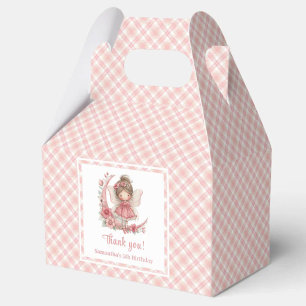 Ballotins Boîte de Faveur d'Anniversaire Fleurie aux Joues R