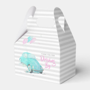 Ballotins Boîte de faveur de douche de bébé par conduite mig