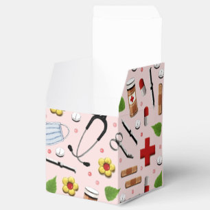 Ballotins Boîte de faveur de fête pour infirmière