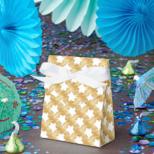 Ballotins Boîte de faveur de fil d'or - Adiela Akoo