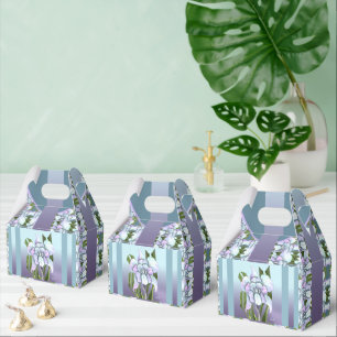 Ballotins Boîte de faveur de fleurs Smeraldo