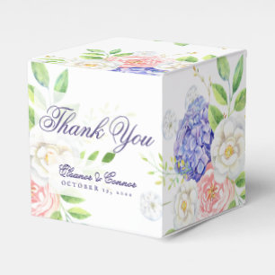 Ballotins Boîte de Faveur de Mariage Sophistiquée Lilas et P
