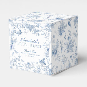 Ballotins Boîte de Faveur de Petit Déjeuner de Mariage Flora