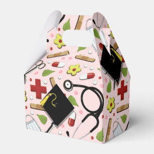 Ballotins Boîte de faveur de remise des diplômes d'infirmièr
