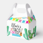 Boîte de faveur de Taco Twosday