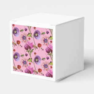 Ballotins Boîte de faveur florale