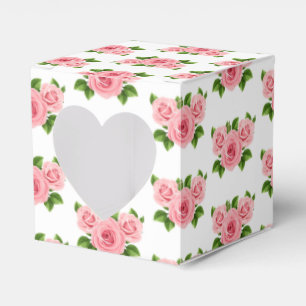 Ballotins Boîte de Faveur Mariage avec fenêtre Coeur