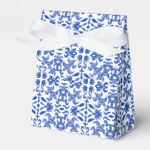 Ballotins Boîte de Faveur Mariage Méditerranéen avec Bow