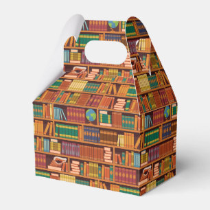 Ballotins Boîte de faveur pour amateur de livres