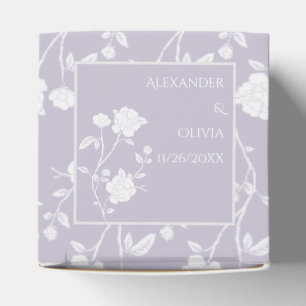 Ballotins Boîte de Faveur Rose Lavender Mariage