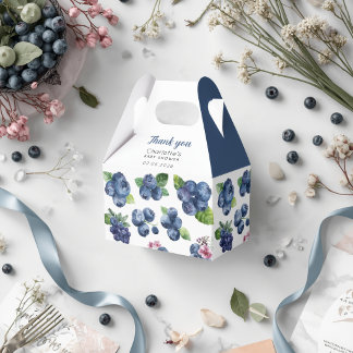Ballotins Boîte de faveur sucrée aux baies personnalisée