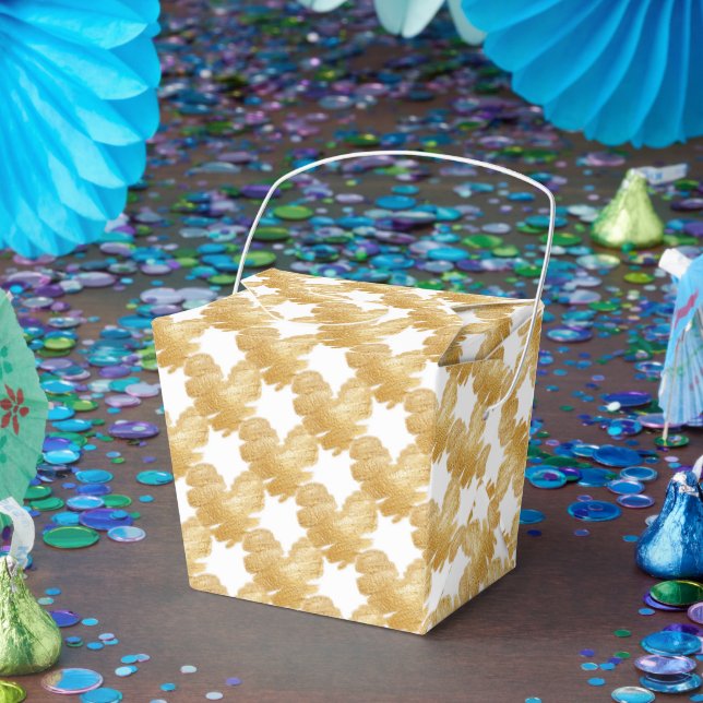 Ballotins Boîte de faveur 'Take Out' Thread of Gold (Fête)