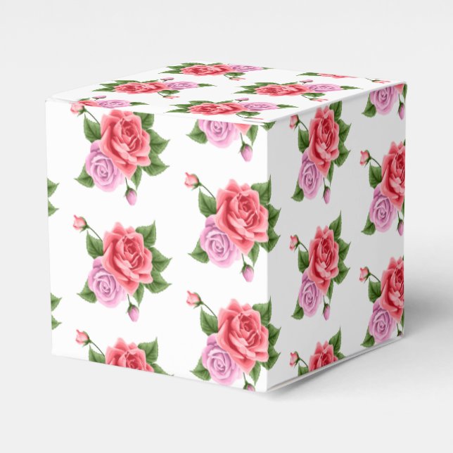 Ballotins Boîte de faveurs de mariage (Verso)