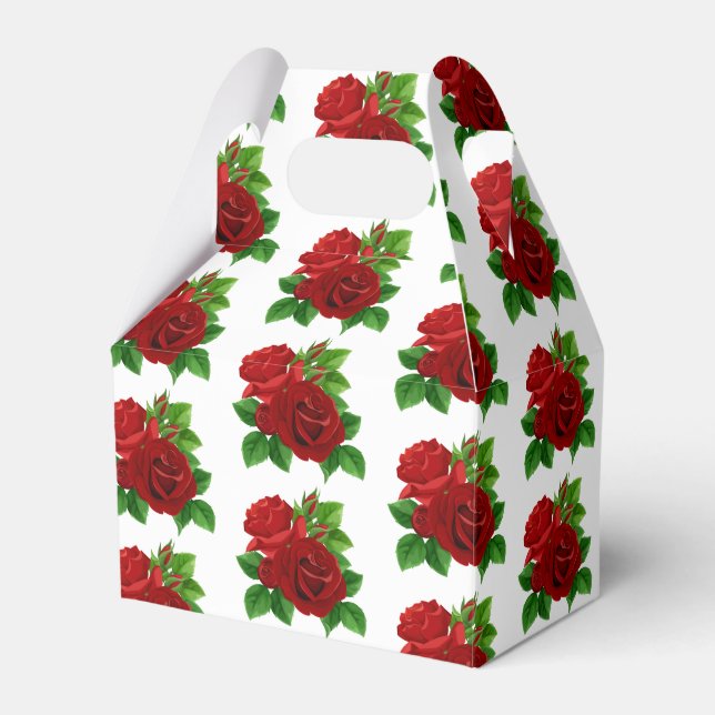 Ballotins Boîte de faveurs de mariage (Verso)