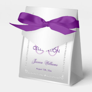 Ballotins Boîte de Fête Anniversaire Classy Diamonds & Flowe
