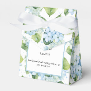 Ballotins Boîte de friandises à motif d'hortensia pour fête