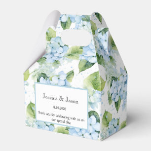 Ballotins Boîte de friandises à motif d'hortensia pour fête