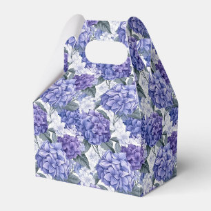Ballotins Boîte de friandises à motif d'hortensia pour fête