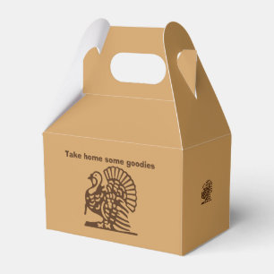 Ballotins Boîte de gauche "Thanksgiving Turkey"