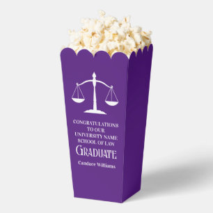 Ballotins Boîte de pop-corn personnalisée pour la cérémonie 