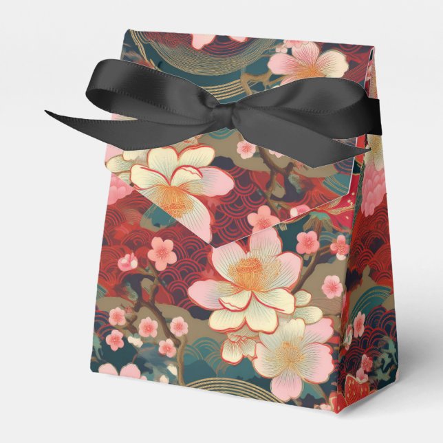 Ballotins boîte de préférence du parti motif japonais (Verso)