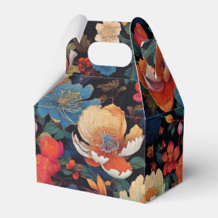 Ballotins boîte de préférence du parti motif japonais