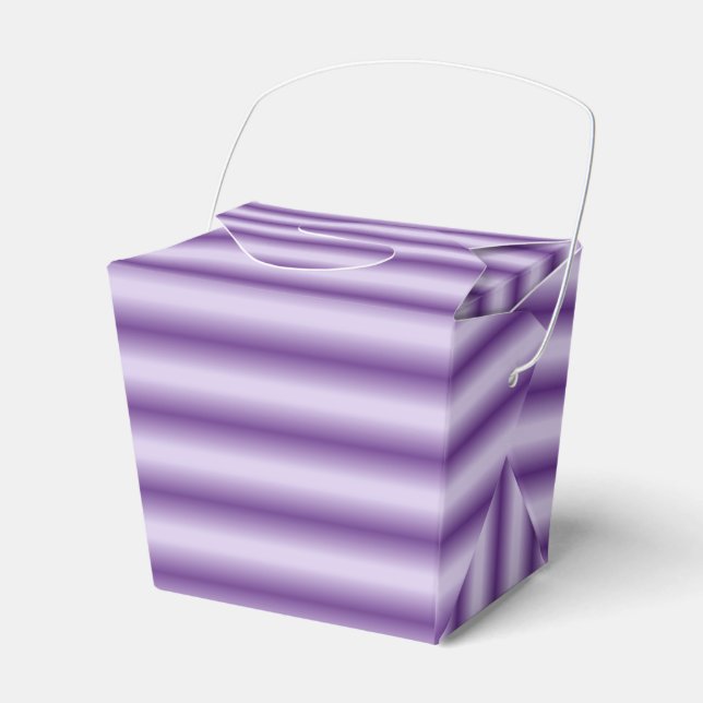 Ballotins Boîte de retrait à rayures violettes (Verso)