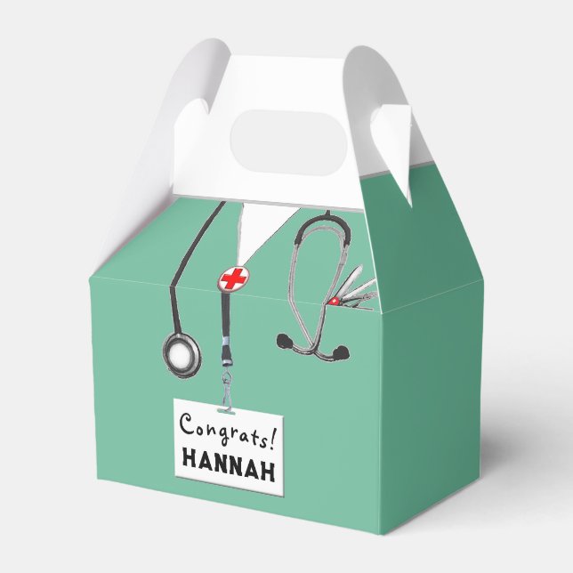 Ballotins Boîte de soutien à la fête des infirmières (Verso)