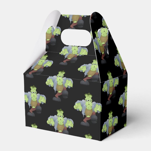 Ballotins Boîte de traitement de la fête d'Halloween (Verso)