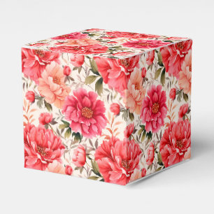 Ballotins Boîte de traitement Pink Peonies Party