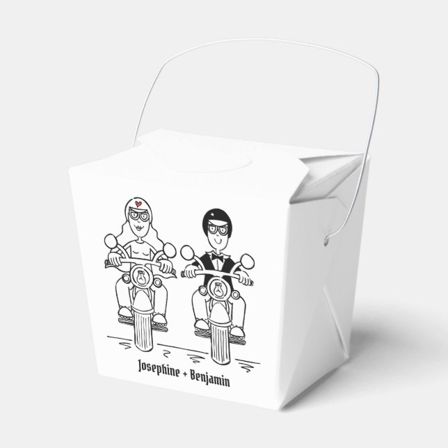 Ballotins Boîte préférée pour moto moto personnalisée (Verso)
