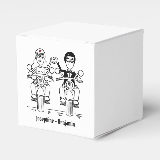 Ballotins Boîte préférée pour moto moto personnalisée (Verso)