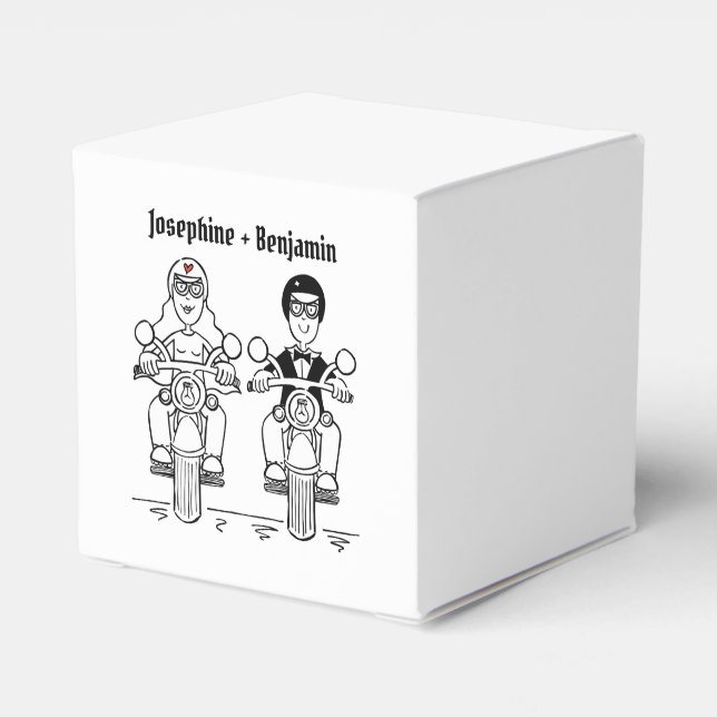 Ballotins Boîte préférée pour moto moto personnalisée (Arrière)
