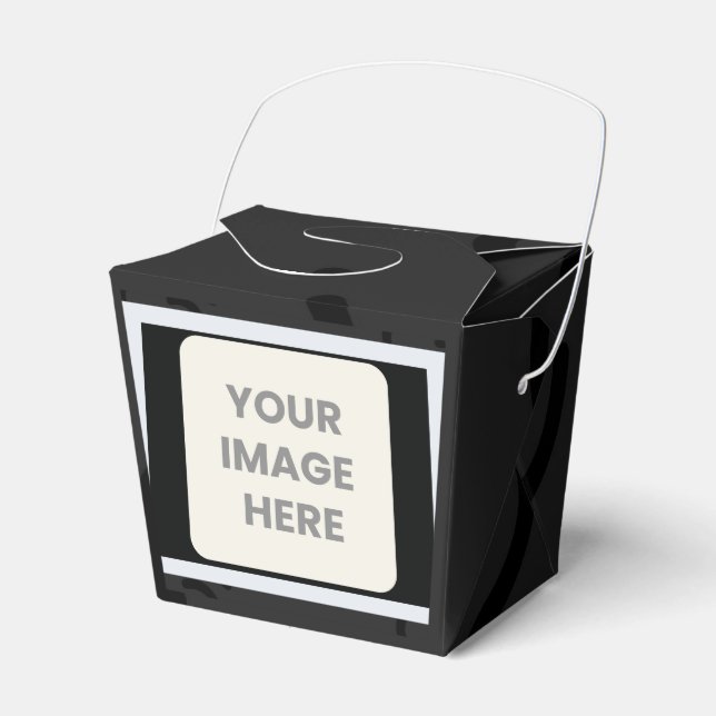 Ballotins Boîtes à Faveurs en Photo | Emballage Personnalisé (Verso)