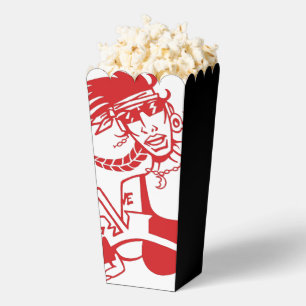 Ballotins Boîtes à pop-corn blanc blanc