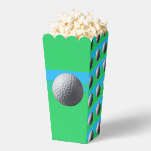 Ballotins Boîtes à popcorn Golf Ball