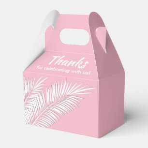 Ballotins Boîtes de cadeaux de fête aux paumes blanches sur 