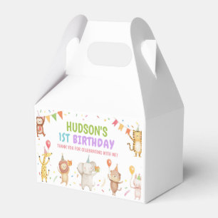 Ballotins Boîtes de Faveurs d'Anniversaire pour Enfants Anim