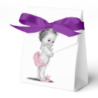 Boîtes de faveurs de baby shower vintage sucré