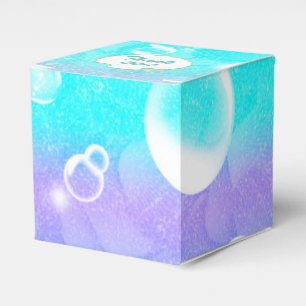 Ballotins Boîtes de faveurs de fête de sirène Enchantée sous