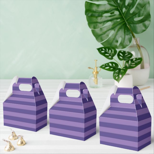 Ballotins Boîtier de motif à bandes violettes (Multiple)