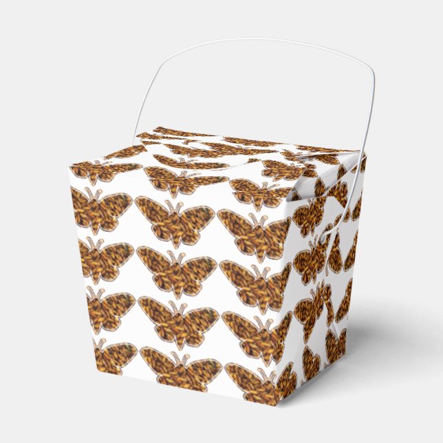 Ballotins Bombyx Mori Silk Moth Cycle de vie Silhouette (Verso)