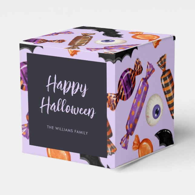Ballotins Bonbons d'Halloween à la pomme (Verso)